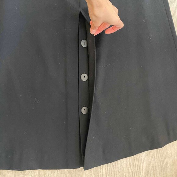 Vintage Talbots Wool Flare Circle Midi Skirt Size 6P Office Career Professional - Picture 8 of 9